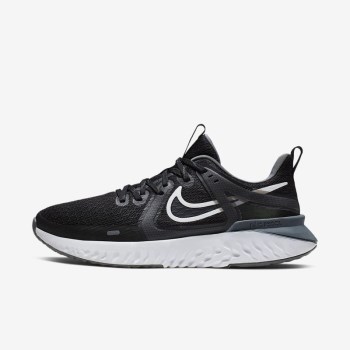 Nike Legend React 2 - Női Futócipő - Fekete/Szürke/Metal Szürke/Fehér